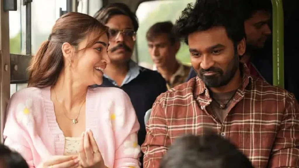 Tere Ishk Mein film love scene between lead actors