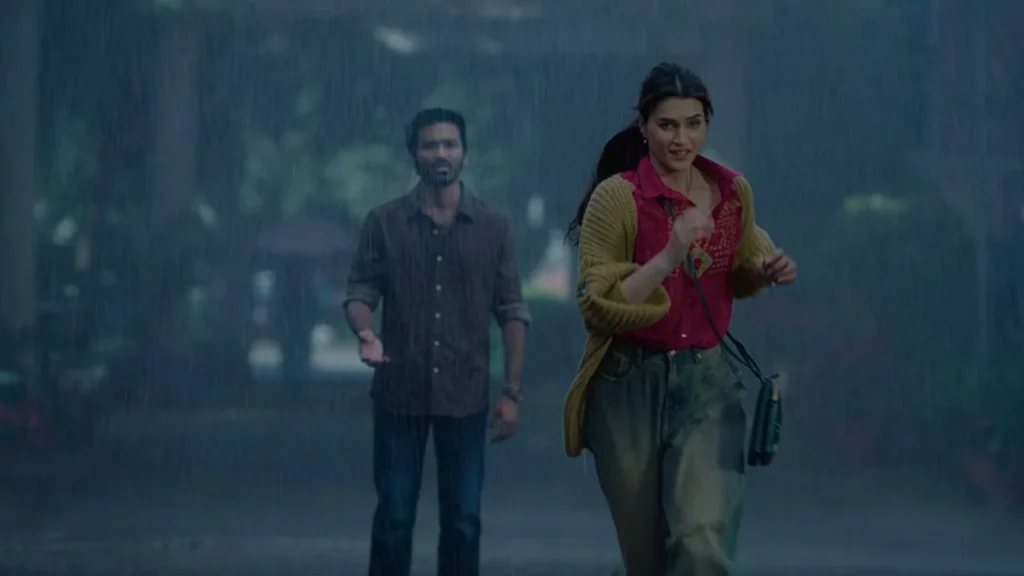 Tere Ishk Mein movie emotional rain scene love story